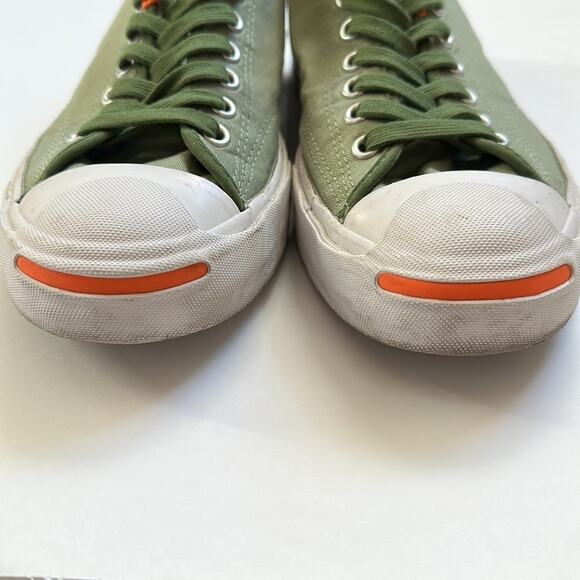 Converse Jack Purcell Low 'twisted Summer Street Sage Sneakers Green  M/8 W/9.5 - Picture 8 of 11